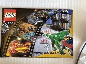 LEGO Studios: Raptor Rumble (1370) Opened But Never Put Together No Instructions