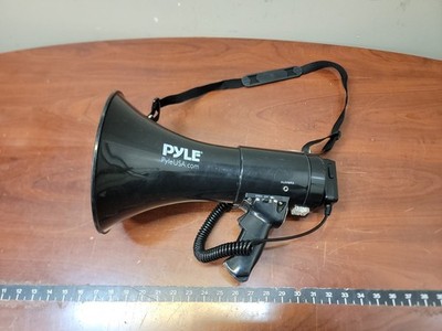 Pyle PMP561LTB Portable PA Megaphone Speaker w/ Alarm Siren & Adjustable Volume