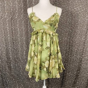 saints and secrets dress green teal velvet