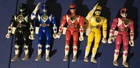 Vintage 1994 Bandai Mighty Morphin Power Rangers 8" Karate Action Set Of 5