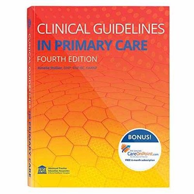 CLINICAL GUIDELINES IN - Paperback, by Amelie Hollier DNP - Very Good h