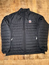 NFL Full Zip Puffer Jacket With Pockets New W/Tags Clique-Cutter  Buck Men  s XL