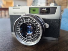 PETRI 7S 35MM FILM RAGEFINDER CAMERA  45mm F/2.8 LENS AS-IS