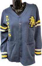 Buffalo Dallas North Carolina A&T Aggies Adult Unisex Varsity Cardigan