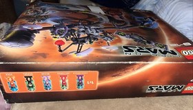 LEGO Life on Mars Aero Tube Hanger Set 7317 About 90% Complete In Box 4 Figures