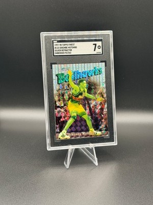 DIKEMBE MUTOMBO 1997-98 Topps Finest Embossed Silver Refractor 093/263 SGC 7