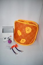 Saolife Interactive Cat Toy Ball with Tail in Pouch - Automatic Rolling, Touch A