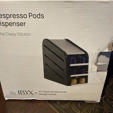 Ibyx  Wooden Coffee Pod Holder for 3 Tier Nes...