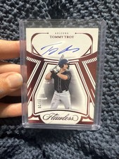 Panini Flawless Draft Signatures Red Foil AZ Tommy Troy AUTO 11/20