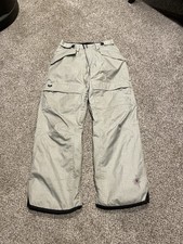 Kemper Snow Pants Size Medium Grey Snowboard Ski