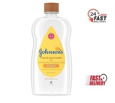 Johnson's Baby Oil, Mineral Oil Enriched With She  Cocoa Butter, 20 fl. oz