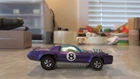 1969 VINTAGE HOT WHEELS REDLINE PURPLE SUGAR CADDY RACE CAR HONG KONG