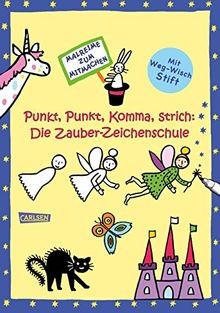 Punkt, Punkt, Komma, Strich: Zauber-Zeichenschule: ... | Buch | Zustand sehr gut