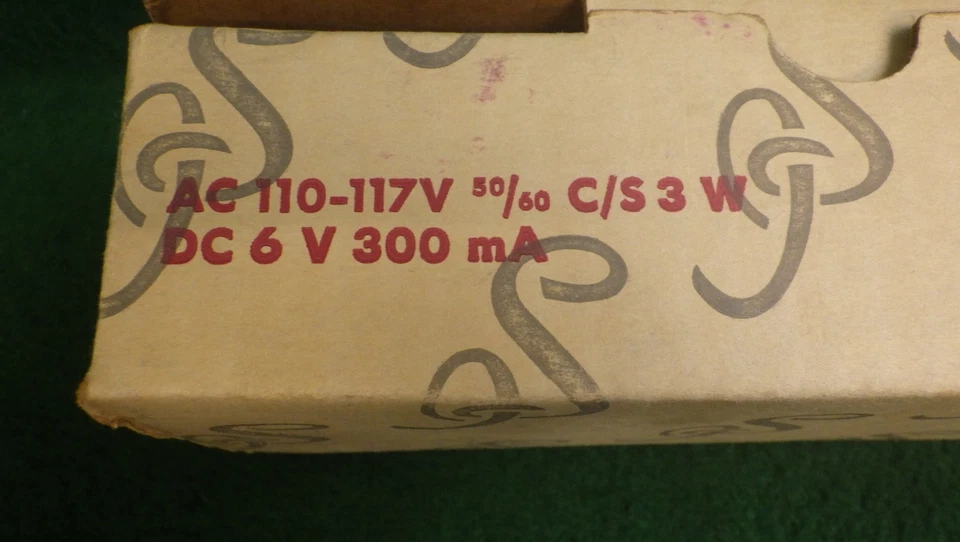 NOS vintage Electronics International 603 AC converter 110VAC to 6VDC - Image 3 of 4