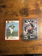 1997 Upper Deck Legends #AL-98 Tom Dempsey AUTO New Orleans Saints 1973 Topps