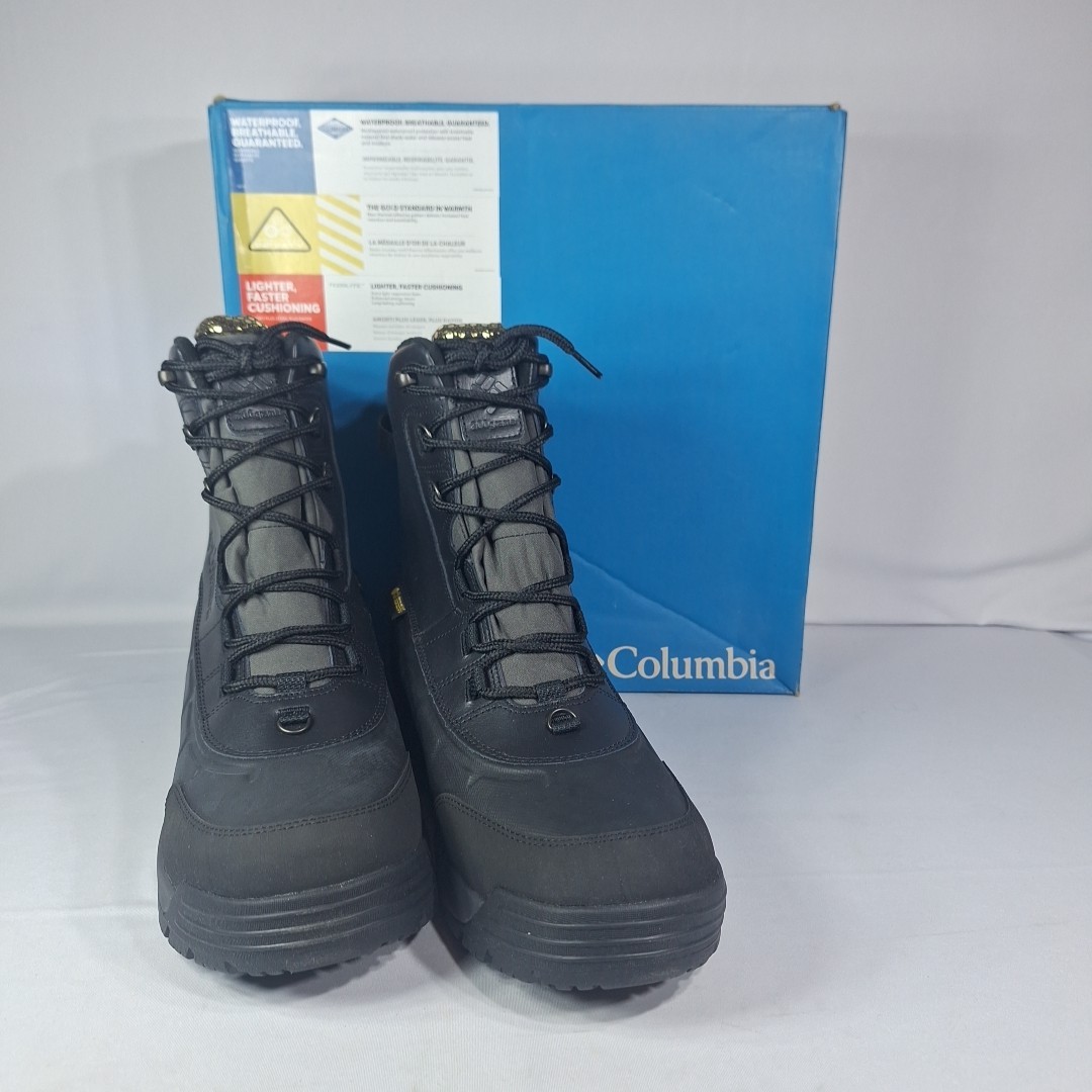 Mens Size 11.5 Columbia Bugaboot Celsius Plus Wide Black New  display picture 2