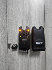 Delkim TXI Plus Yellow Bite Alarm Carp Fishing + D-Lok Feet & Shoe