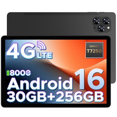 DOOGEE Tab G6 Android 16 Tablet 11 Zoll 30GB+256GB 8000mAh  Widevine L1 4G LTE