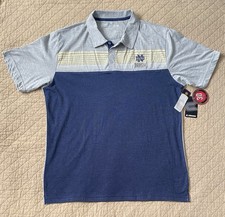 Notre Dame Fighting Irish Polo Shirt Mens XL Colosseum NCAA NWT Embroidered