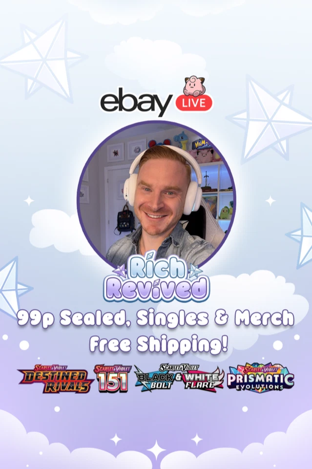 ✨99p Pokémon TCG: Packs, Singles & Merch! (Free Shipping) ✨