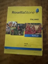 Rosetta Stone Italian Level 1-3 Set Retail 1 User - Full Version for Mac Z5