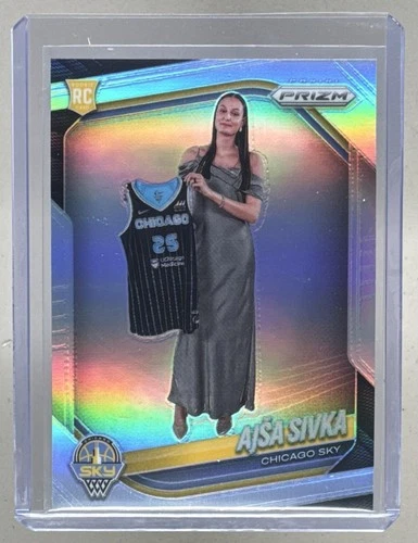 Ajsa Sivka 2025 Panini WNBA Prizm #85 Silver Rookie RC