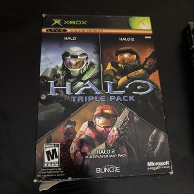 XBox Halo Triple Pack - Complete with Manuals