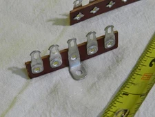 Lot of 2 New 5-Lug Phenolic Terminal Strips with Solder Lugs for Tube Amplifiers