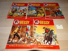 Bessy, 5 Hefte, Nr. 114-116,118+127, Bastei, Z 1-2 #268