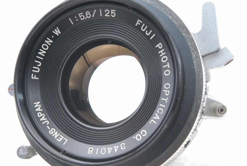レンズ(単焦点) FUJINON.W 1:5.6/125 第156話 フジノン大判レンズ FUJINON W 125mm 1：5.6 応用範囲の広い