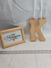 Wooden Alphabet Letter "K" 7"