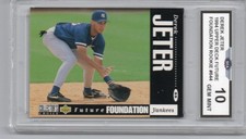 1994 UPPER DECK FUTURE FOUNDATIONS DEREK JETER ROOKIE BASEBALL CARD NY YANKS