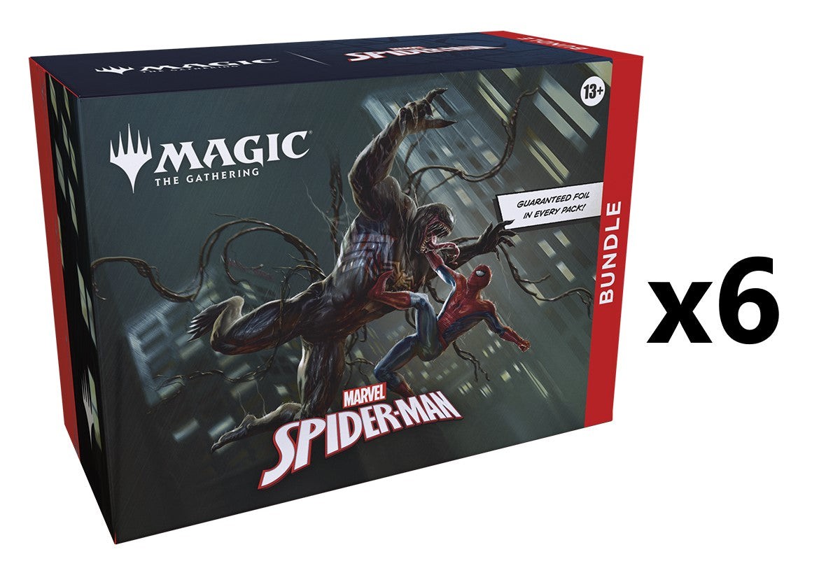 SEALED CASE! 6x Bundle Marvel's Spider-Man SPM MTG | eBay