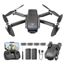 1080P Camera Drone, Mini Quadcopter for Kids  Adults, Foldable, 2 Batteries