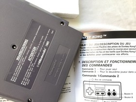 Donkey Kong Classics Nintendo NES FAH FRA complete CIB