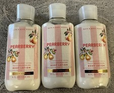 Lot Of 3 Bottles Bath Body Works Pearberry Daily Body Lotion Cream NEW