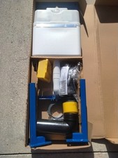 WISA CONCEALED IN WALL TOILET SYSTEM WITH STAINLESS STEEL FLUSH PLATE NEW IN BOX