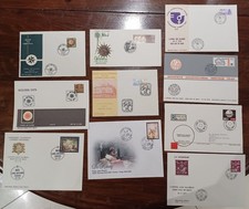 Malta Postal History Collection x10 Covers 1973-2006 Commemorative Special HS