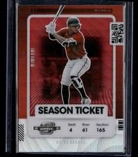 2021 Panini Contenders #95 Ketel Marte Optic Red Wave Arizona Diamondbacks