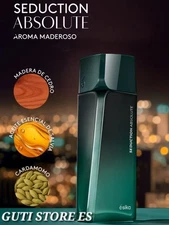 SEDUCTION ABSOLUTE (WOODY AROMA) PARFUM SPRAY FOR MEN 100ML BY ESIKA NEW AND...