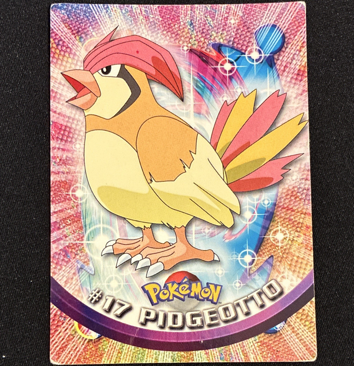 Topps Pokemon TCG Pidgeotto #17 Pokemon Topps Series 1 Holo Card English