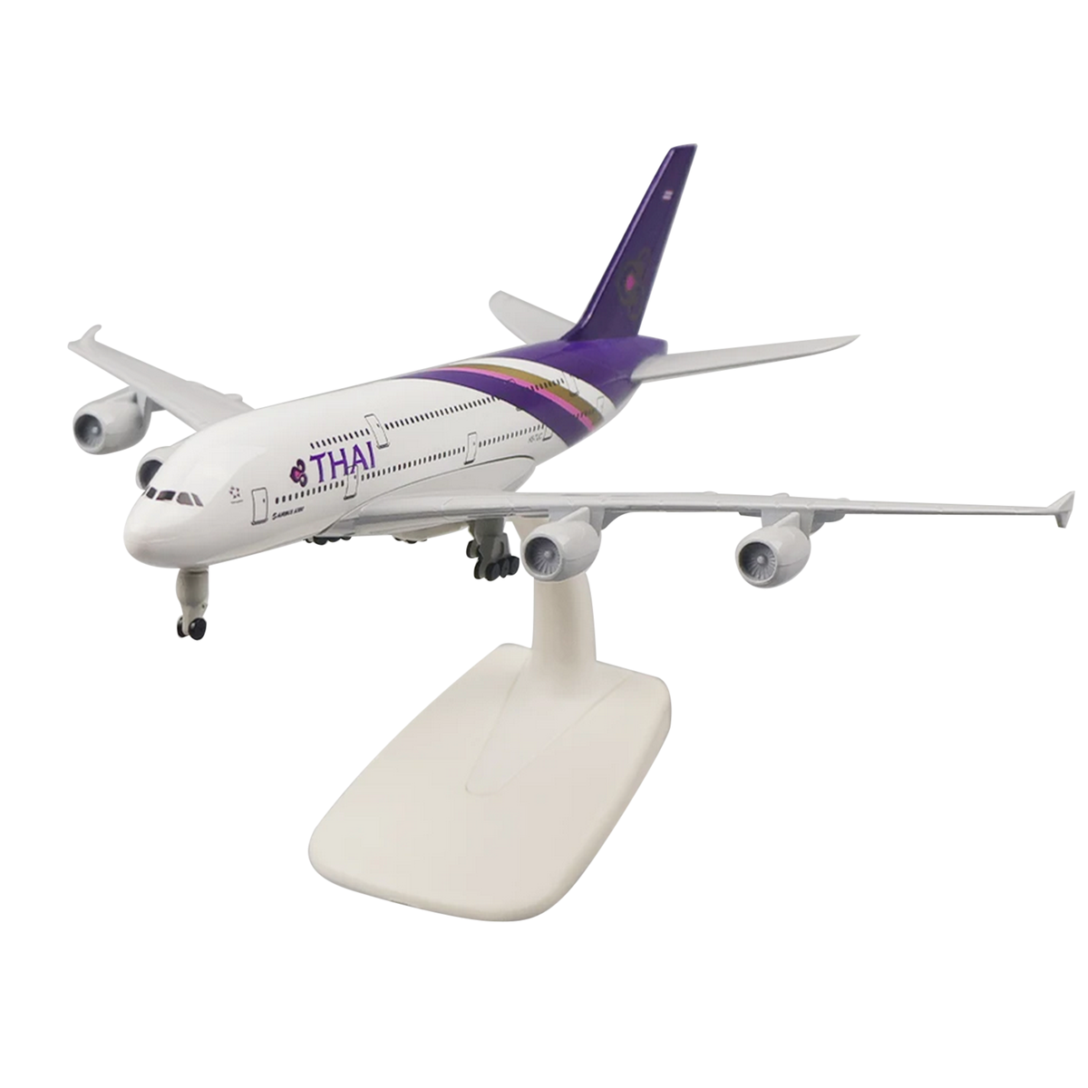 1/400 Scale 20cm Aircraft Thai Airways A380 Alloy Plane Model