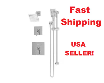 Symmons S369815TRM Duro HydroMersion Pressure Balanced Shower - Chrome