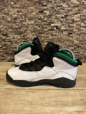 Nike Air Jordan 10 Retro Seattle (GS) 310806-137 Court Green 2019