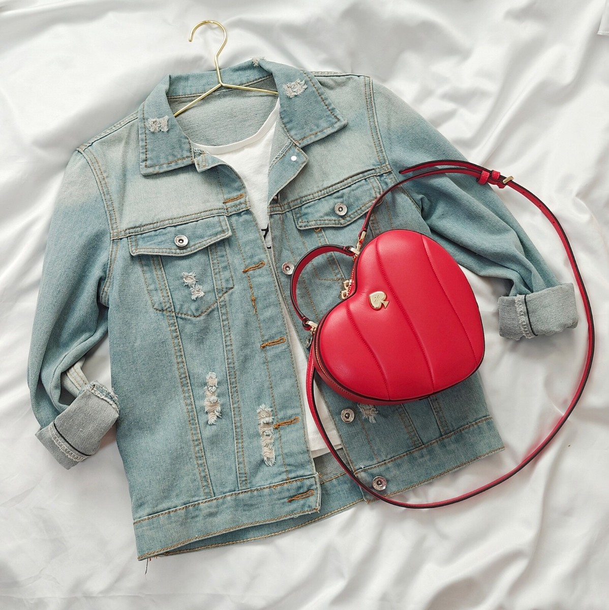 New Kate Spade Love Shack Quilted 3D Heart Crossbody Ruby New Kate Spade Love Shack Quilted 3D Heart Crossbody Ruby