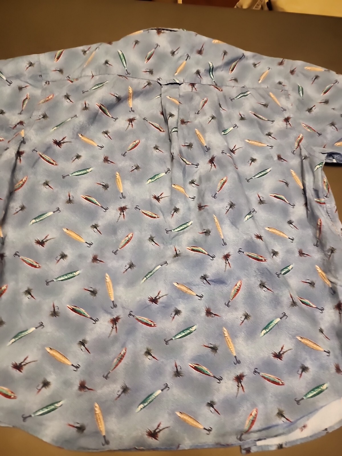 PENDLETON Mens Button Down Shirt Blue  FISHING LU… - image 5