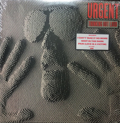 LP URGENT - THINKING OUT LOUD * MANHATTAN 1987 USA * OIS STICKER SEALED * NO CUT
