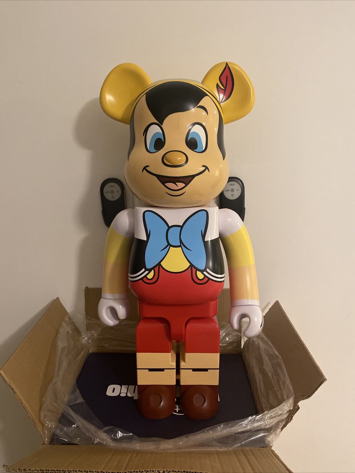 【新品】BE@RBRICK PINOCCHIO ピノキオ 1000％ ディズニー