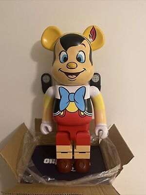 PINOCCHIO BEARBRICK 1000% DISNEY BE@RBRICK MEDICOM TOY NEW PINOCCHIO BEARBRICK 1000% DISNEY BE@RBRICK MEDICOM TOY NEW
