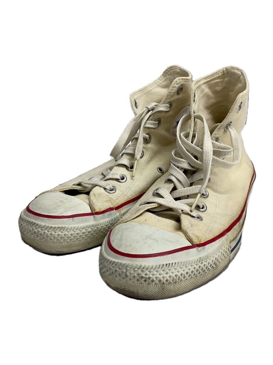CONVERSE HIGH TOP SNEAKERS ALL STAR HI 28cm CANVAS 90s MADE CONVERSE HIGH TOP SNEAKERS ALL STAR HI 28cm CANVAS 90s MADE